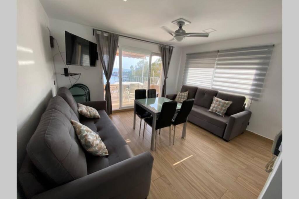 Magnifico Apartamento Con Vistas Al Mar, 1ª Linea Almuñécar Eksteriør billede