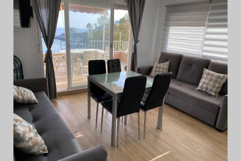 Magnifico Apartamento Con Vistas Al Mar, 1ª Linea Almuñécar Eksteriør billede