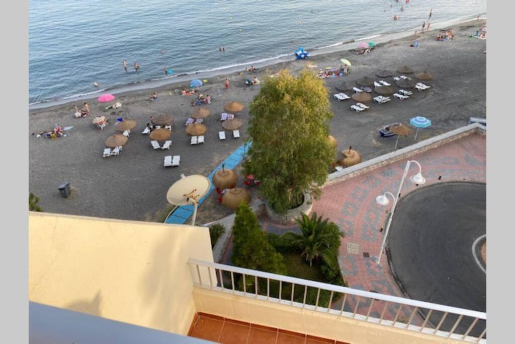 Magnifico Apartamento Con Vistas Al Mar, 1ª Linea Almuñécar Eksteriør billede