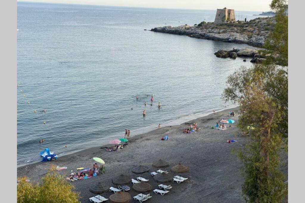 Magnifico Apartamento Con Vistas Al Mar, 1ª Linea Almuñécar Eksteriør billede